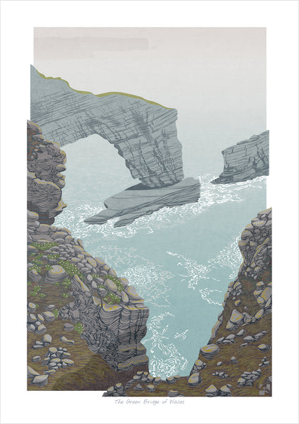 Set of 3 Pembrokeshire Coast Path Prints - Fine Art Prints