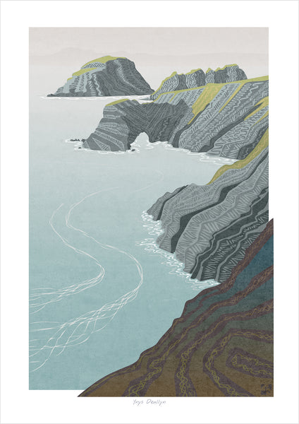 Set of 3 Pembrokeshire Coast Path Prints - Fine Art Prints