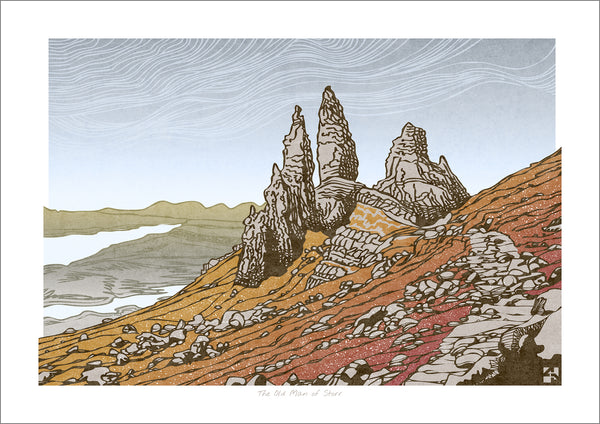 The Old Man Of Storr, Isle of Skye, Scotland - Fine Art Print