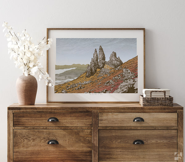 The Old Man Of Storr, Isle of Skye, Scotland - Fine Art Print