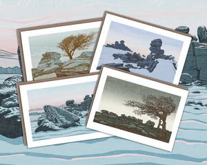 Dartmoor Greetings Cards - Set of 4