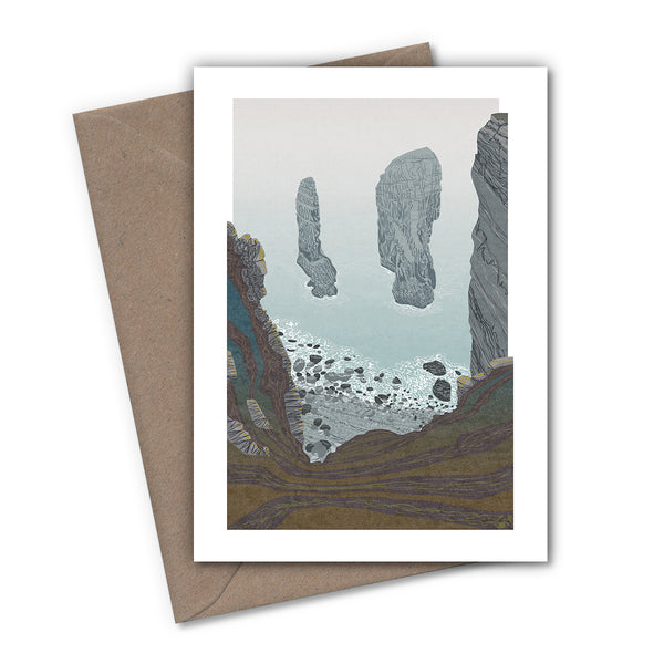 Pembrokeshire Coast Path Greetings Cards - Set of 4