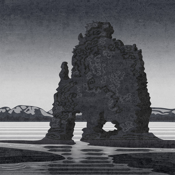 Hvitserkur, Iceland - Framed Print