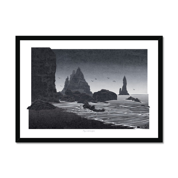 Reynisdrangar, Iceland - Framed Print