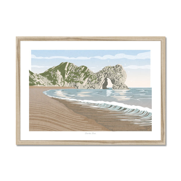 Durdle Door, Dorset, England - Framed Print