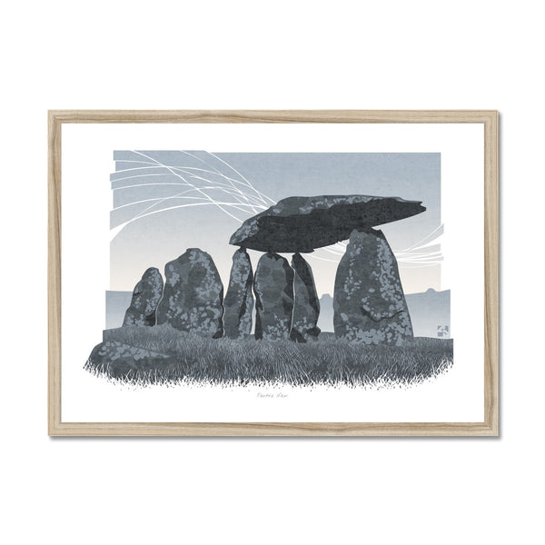 Pentre Ifan, Pembrokeshire, Wales - Framed Print