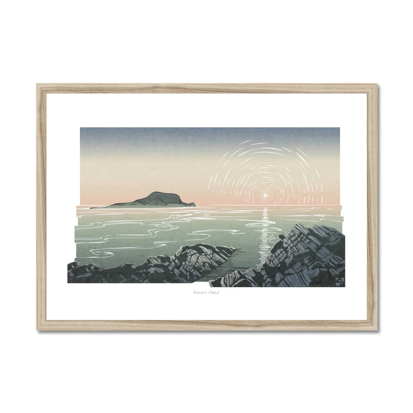 Worm's Head, Gower, Wales - Framed Print