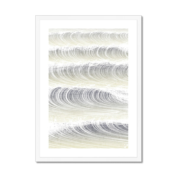 Waves III - Minimalist Framed Print