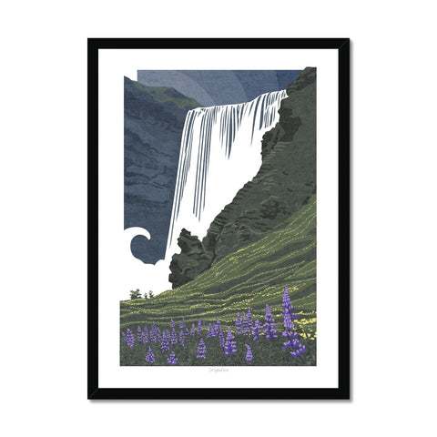 Skogafoss, Iceland - Framed Print