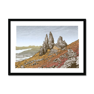 The Old Man Of Storr, Isle of Skye, Scotland - Framed Print