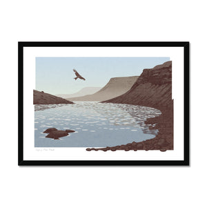 Llyn y Fan Fach, Brecon Beacons, Wales - Framed Print