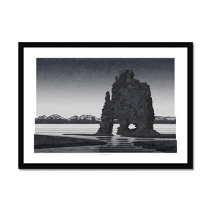 Hvitserkur, Iceland - Framed Print