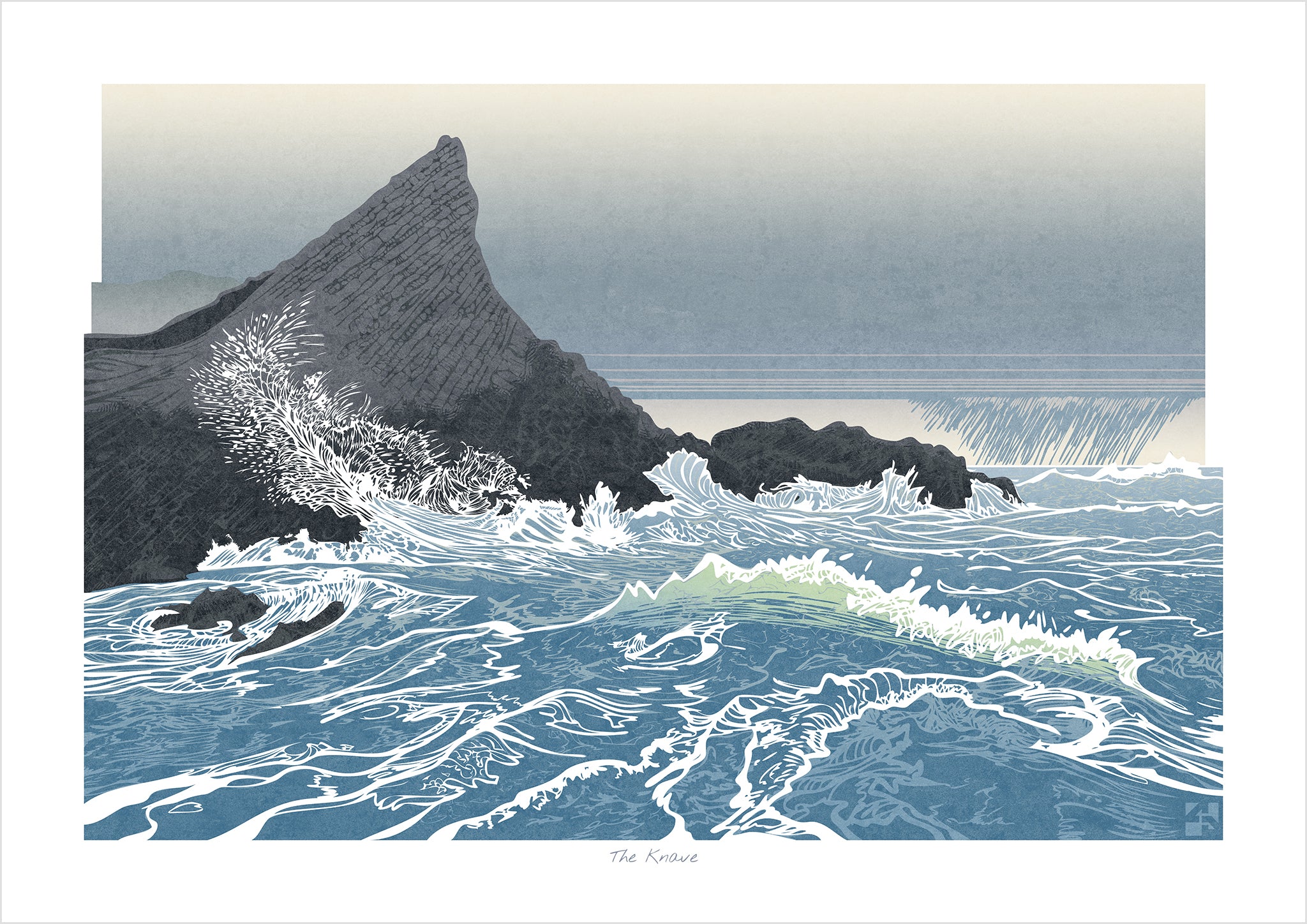 The Knave, Gower, Wales - Fine Art Print