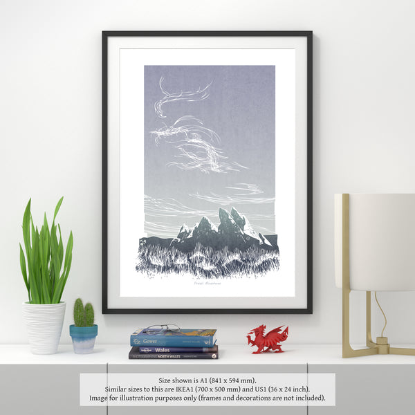 Preseli Bluestones, Pembrokeshire, Wales - Fine Art Print