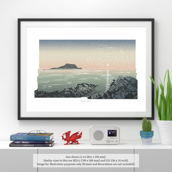 Worm's Head, Gower, Wales - Fine Art Print