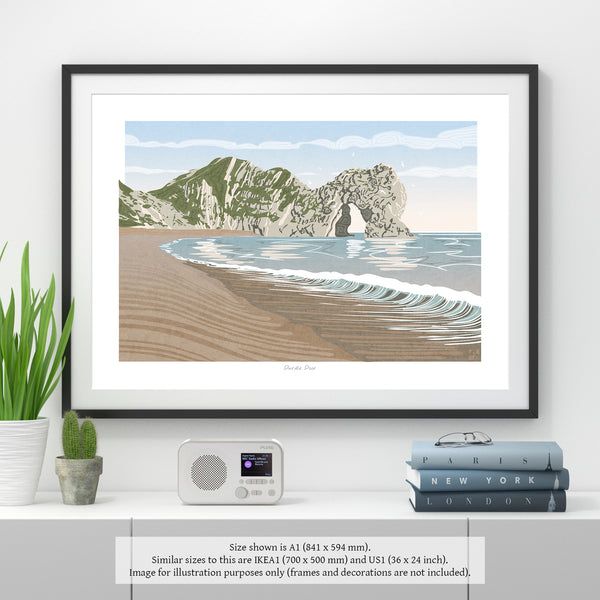 Durdle Door, Dorset, England - Fine Art Print