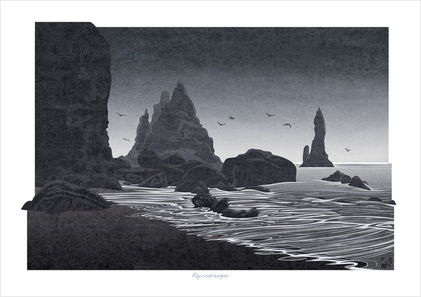 Reynisdrangar, Iceland - Fine Art Print