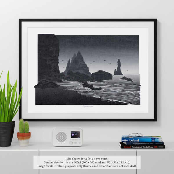 Reynisdrangar, Iceland - Fine Art Print