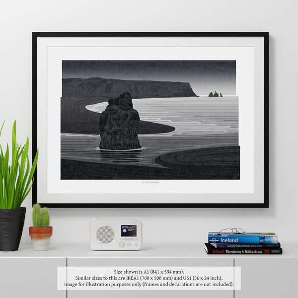 Arnardrangur, Iceland - Fine Art Print