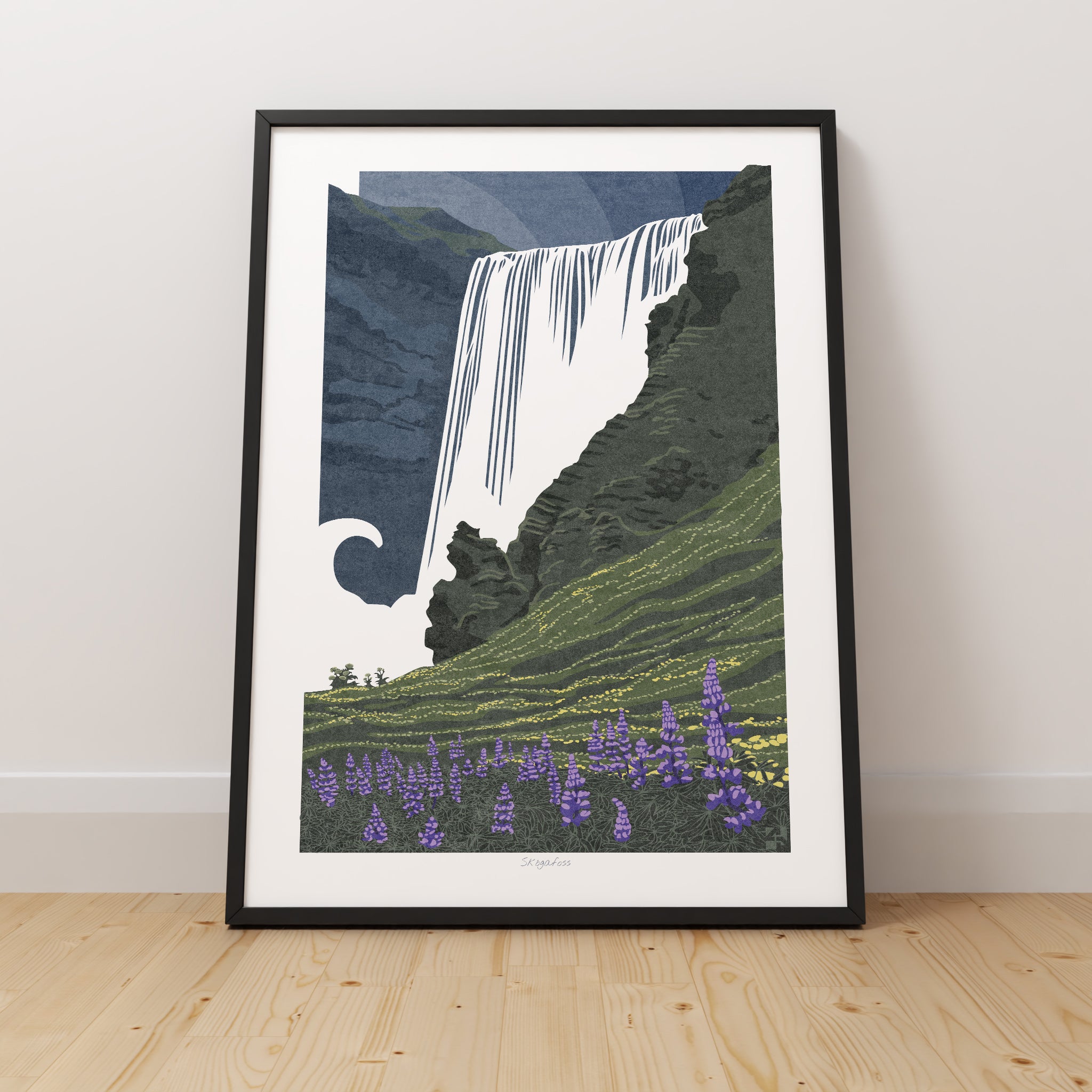 Skógafoss, Iceland - Fine Art Print