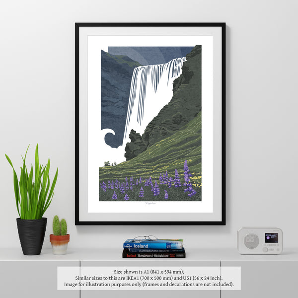 Skógafoss, Iceland - Fine Art Print