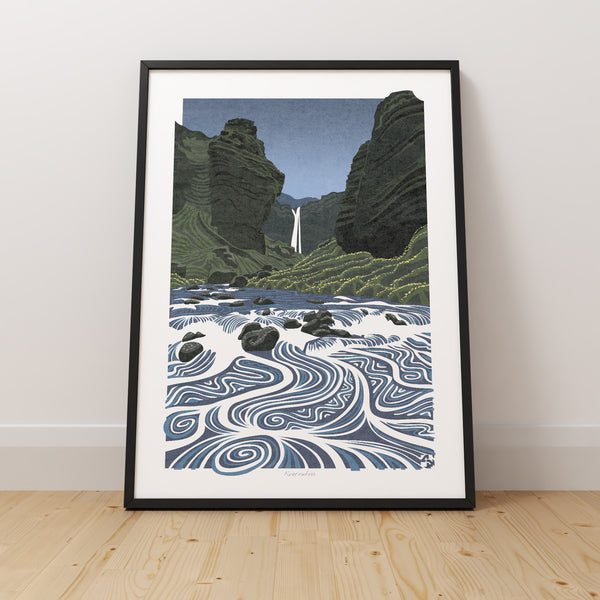 Kvernufoss, Iceland - Fine Art Print