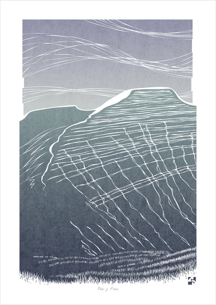 Pen y Fan, Brecon Beacons, Wales - Fine Art Print