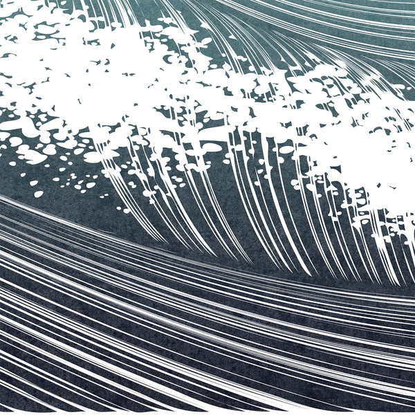 Waves I - Minimalist Fine Art Print