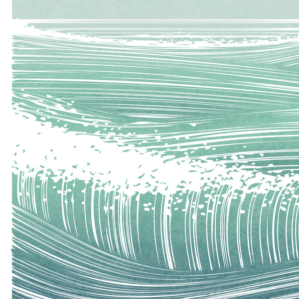 Waves II - Minimalist Fine Art Print