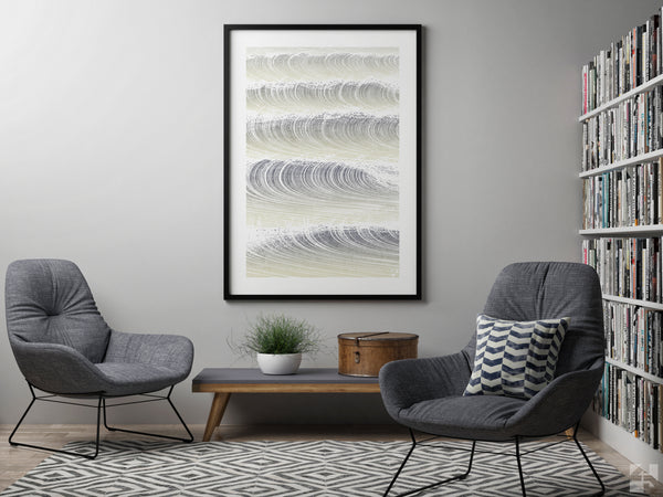 Waves III - Minimalist Fine Art Print