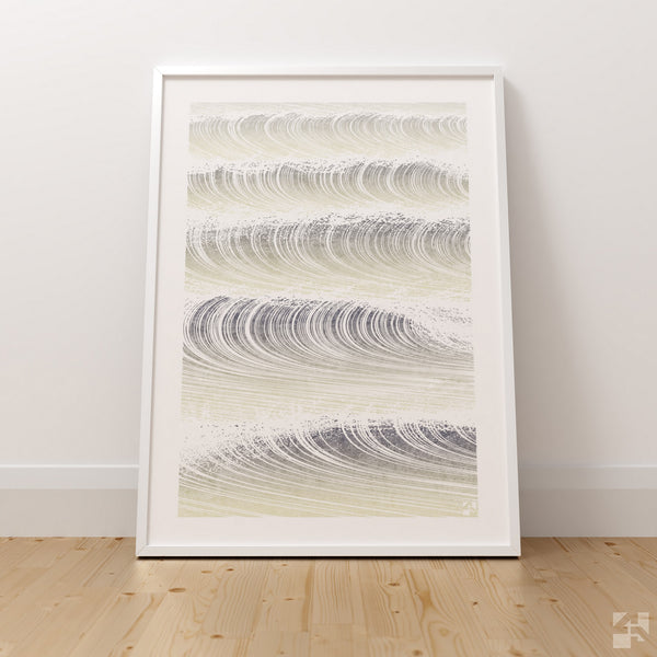 Waves III - Minimalist Fine Art Print