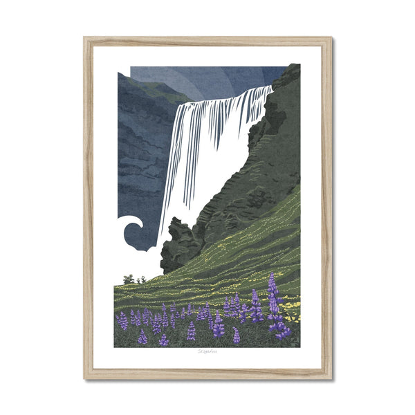 Skogafoss, Iceland - Framed Print