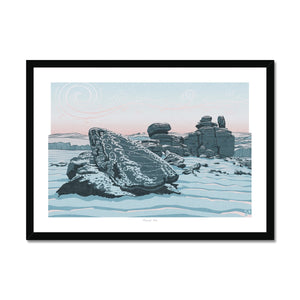 Hound Tor, Dartmoor - Framed Print