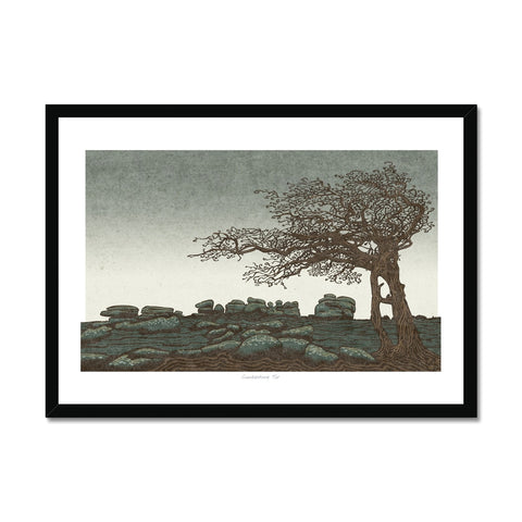 Combestone Tor, Dartmoor - Framed Print