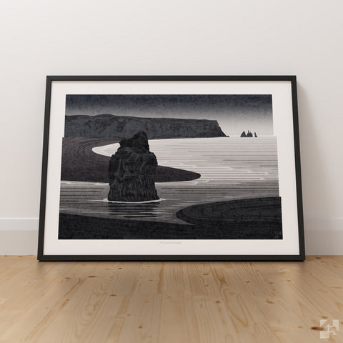 Arnardrangur, Iceland - Fine Art Print