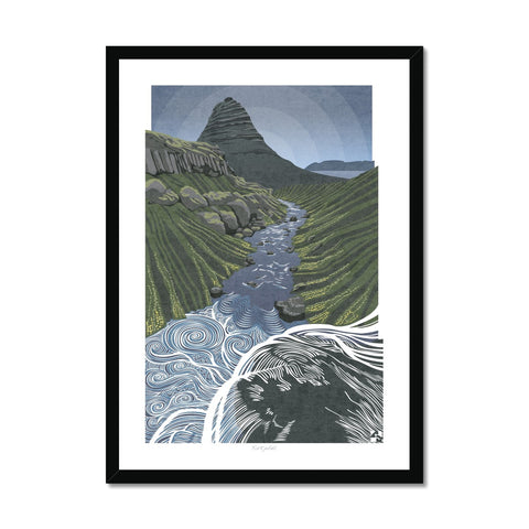 Kirkjufell, Iceland - Framed Print
