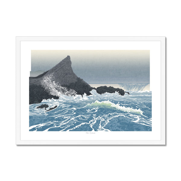 The Knave, Gower, Wales - Framed Print