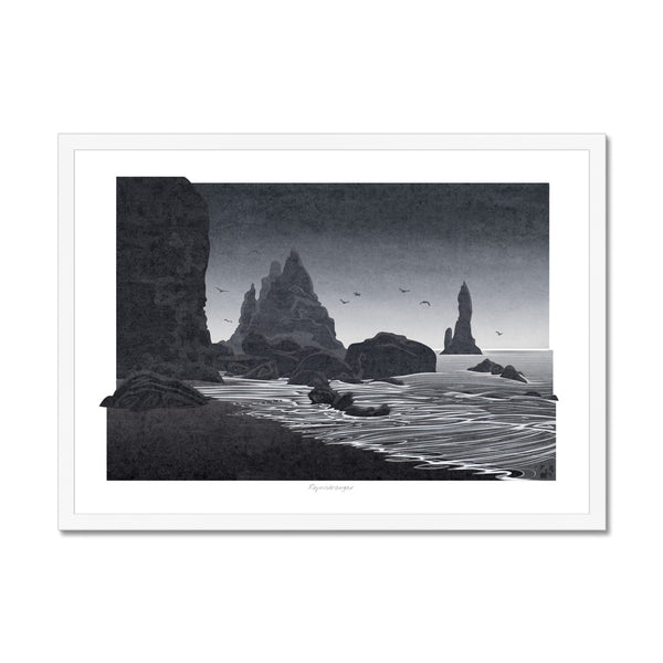 Reynisdrangar, Iceland - Framed Print