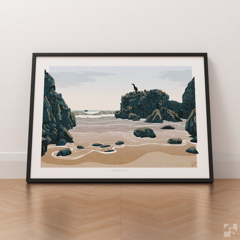 Draught Cove, Pembrokeshire, Wales - Fine Art Print