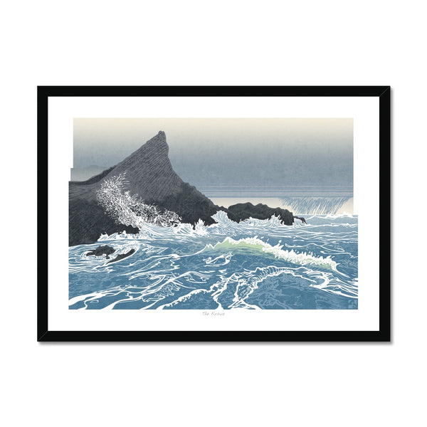 The Knave, Gower, Wales - Framed Print