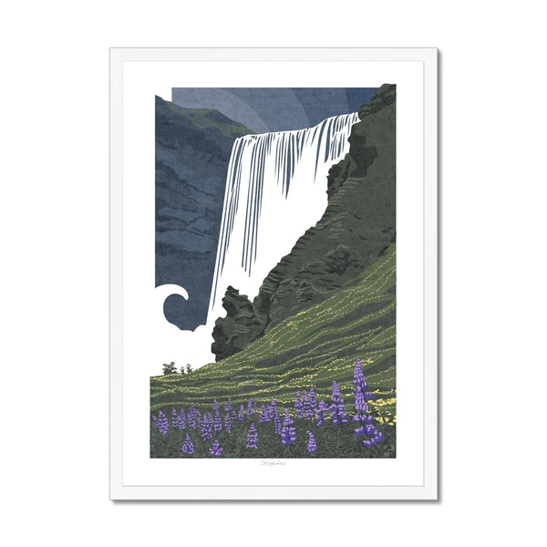 Skogafoss, Iceland - Framed Print