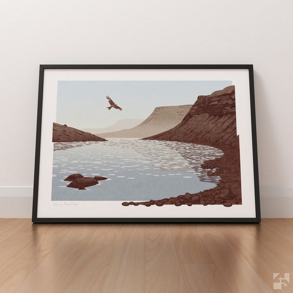 Llyn y Fan Fach, Brecon Beacons, Wales - Fine Art Print