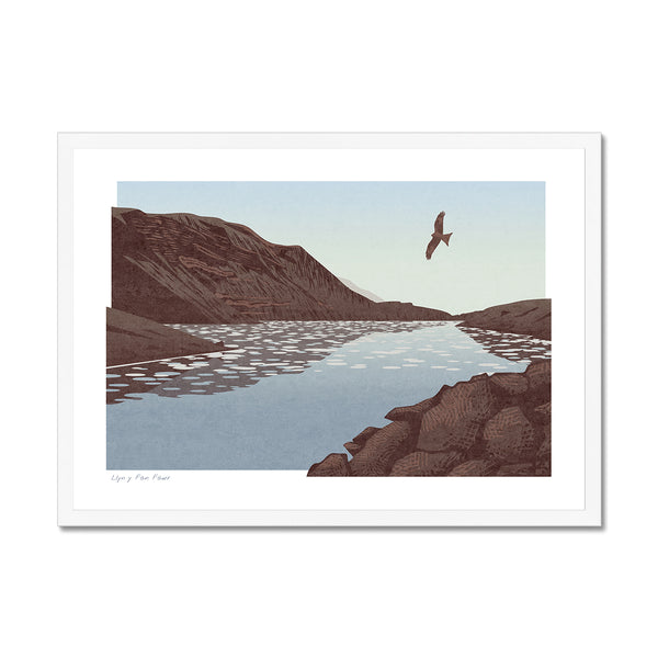 Llyn y Fan Fawr, Brecon Beacons, Wales - Framed Print