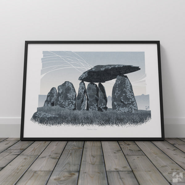 Pentre Ifan, Pembrokeshire, Wales - Fine Art Print