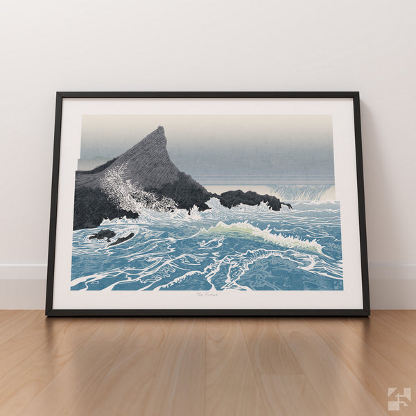 The Knave, Gower, Wales - Fine Art Print