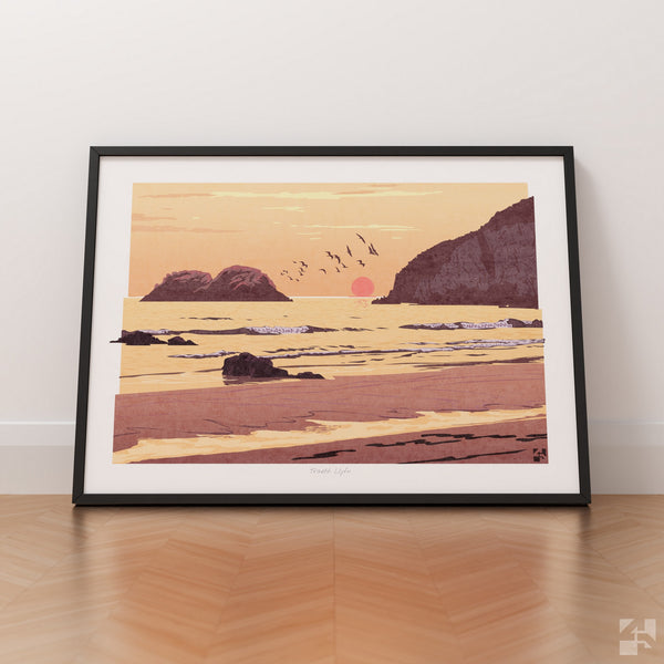 Traeth Llyfn, Pembrokeshire, Wales - Fine Art Print