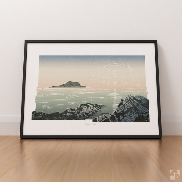 Worm's Head, Gower, Wales - Fine Art Print